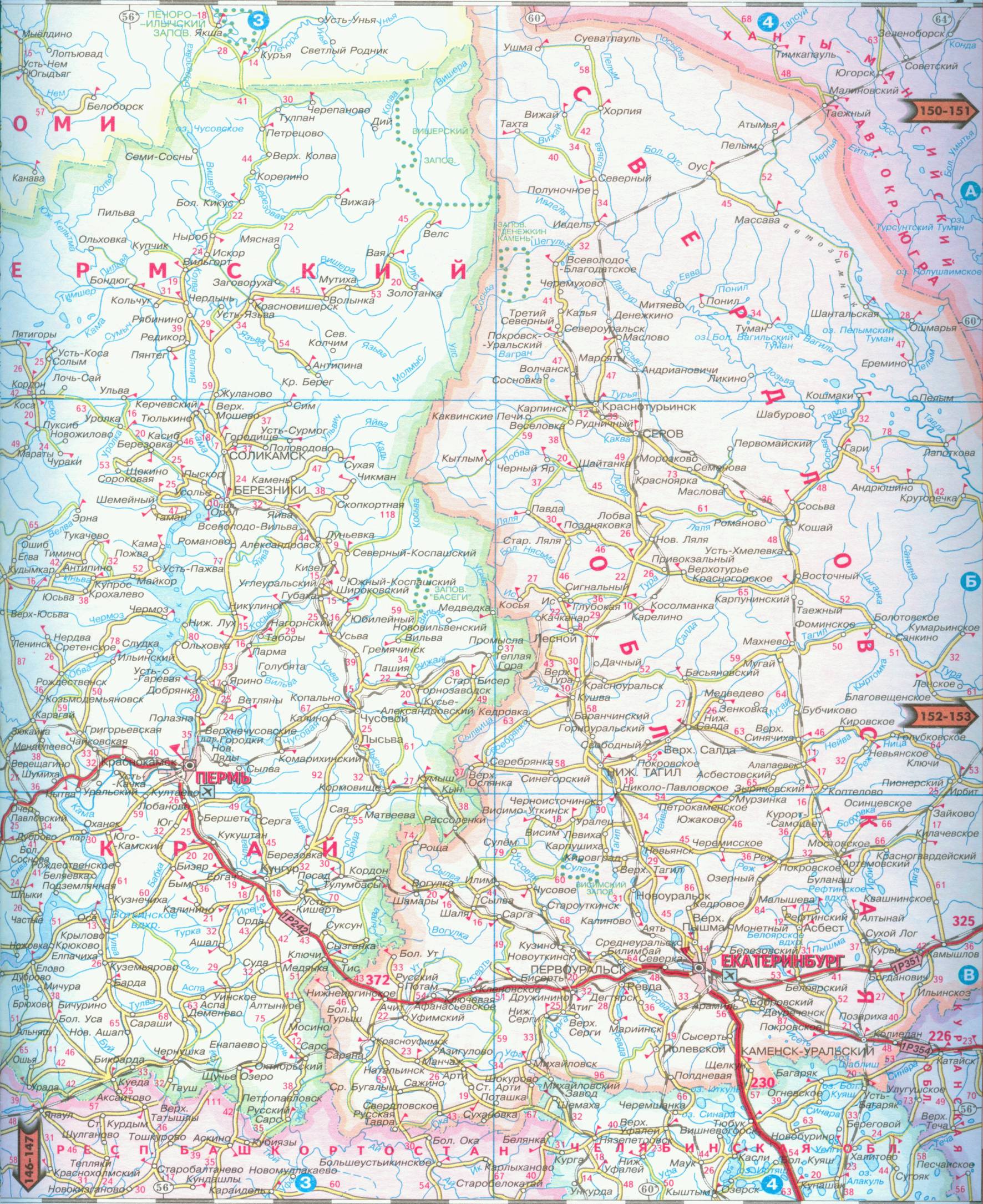 карта свердловской области картинки